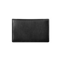 Deluxe Gusseted Business Card Case (Genuine Leather)